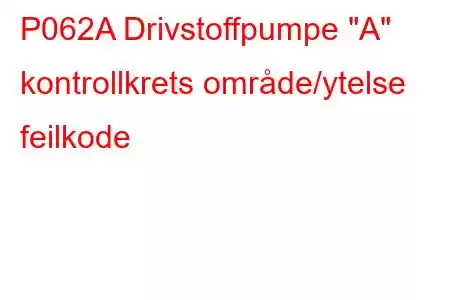 P062A Drivstoffpumpe 